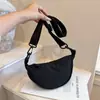 Bolsa de Hombro Cruzada Informal Versátil de Moda para Mujer, Bolso de Mano Ligero tipo Dumpling, Nuevo para Otoño 2026
