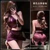 Lencería Sexy, Falda Sexy de Encaje Ajustada a la Cadera, Uniforme Puro Deseo Ny, Pijama de Tentación Coqueta para Pecho Pequeño, Traje Sin Quitar para Mujer