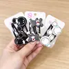 Pinzas para el Cabello Lindas de Estilo Coreano para Niños Brillo Colores de Caramelo Forma de Globo de Dibujos Animados Pinzas BB para Niñas Pinzas para Flecos Rebeldes de Bebé