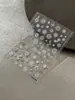 Adesivos para Unhas Série de Natal Embossados Desenho Animado Árvore de Natal Estrela de Cinco Pontas Laço Adesivos de Unha Adesivos Decoração Atacado