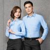 Primavera nueva camisa blanca de hombre manga larga negocios sin planchado ropa de trabajo profesional ropa de trabajo formal camisa logo bordado