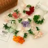 Coroa de Flores Rosa Fada Headpiece Faixa de Cabeça Estilo Mori Menina Adulta Flores Artificiais Faixa de Cabeça Acessórios de Cabelo Flor na Cabeça Adereços para Fotos