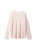 Suéter de Alpaca + Lana de Oveja Suave y Cómodo Cuello V/Cuello Redondo Clip para Fumar Estambre Floral Otoño 2024 para Mujer 082