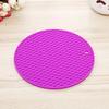 Tapete Fino Amazon Quente de Silicone Isolante de Calor Tapete Colmeia Descanso de Mesa Redondo de Silicone Tapete Antiderrapante de Silicone Venda Direta da Fábrica