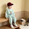 Conjunto de Sudadera Versátil de Dibujos Animados para Niños 2026, Aclarador y Fácil de Combinar, Cómodo Conjunto Nuevo para Bebés y Niños Pequeños