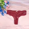 Popular Tangas de Encaje Sexy para Comercio Exterior, Ropa Interior Erótica Transparente Calada con Tiras Cruzadas Tallas Grandes para Mujer