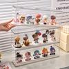 Caixa Expositora Blind Box Armazenamento Bubble Mart Fofa Lego À Prova de Poeira Gabinete Suporte de Exposição Acrílico Caixa de Armazenamento Feita à Mão