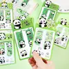 Lindo Panda Marcador Magnético Estudiante Dibujos Animados Texto Inspirador Marcador Magnético de Doble Cara Clip de Página de Libro de Lectura de Aspecto Elegante