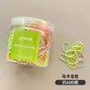 Laços de Cabelo Não Danificantes para Bebês Alta Elasticidade Laços de Cabelo Duráveis Laços de Cabelo Descartáveis Infantis Acessórios de Cabelo Dopamina