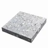 Lajes de Terrazzo de Pedra Natural para Corpo Inteiro, Corredores de Shopping Centers Cinzentos, Corredores, Restaurantes, Bares, Azulejos de Piso
