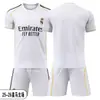 Conjunto de Uniforme de Fútbol Camiseta del Real Madrid Cristiano Ronaldo No. 7 Mbappe Uniforme Deportivo de Competición de Entrenamiento para Casa y Fuera para Hombres, Mujeres y Niños
