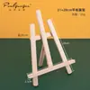 Mini Cavalete de Madeira para Mesa Pequeno Tripé Dobrável Moldura para Pintura a Óleo Infantil Suporte de Exibição de Obras Suporte para Celular