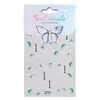 Adesivos de Unha Flor de Lótus Estilo Chinês Original 5D Alto Relevo Estéreo Lótus Fresco Adesivos para Nail Art DIY Joias Estilo Aa