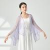 Traje de danza clásica para mujer, traje de danza china, hada perla, elegante traje de actuación superior, traje de práctica