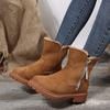 Botas de neve femininas 2022 inverno novos sapatos femininos forrados de lã botas quentes AliExpress sapatos de algodão transfronteiriços botas femininas plus size