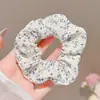 Elásticos de Cabelo Delicados e Estilosos com Toque de Luxo, Elásticos Estilo Francês, Cordas de Cabelo Frescas e Altamente Elásticas, Elásticos de Cabelo Extra Grandes Estilo Coreano