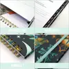 Caderno Espiral A5 2026.7-2027.6 Planejador Semanal Chinês e Inglês Caderno de Agenda Amazon Caderno Personalizado
