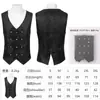Camisas Europeas y Americanas para Hombre de Tallas Grandes, Disfraces Medievales, Conjunto Completo de Disfraces de Escenario Steampunk para Mago