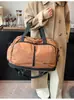 Bolsa de Viaje Estilo Coreano, Bolsa de Almacenamiento Ampliable de Gran Capacidad, Bolsa Deportiva Portátil Ligera para Viajes de Negocios de Mujeres, Bolsa de Mano para Hombres