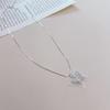 Gargantilha Novo Estilo Chinês Moda Nacional Zhuang Zhou Meng Die Pulseira Colar Brincos Terno de Pérolas Luz de Luxo All-match Elegante Ins