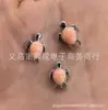 Serie Oceáno de Amazon Colgante de Tortuga Más Vendido Accesorios Conectados Perforados Gota de Aceite Piezas para Joyería DIY Al por Mayor