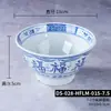 Vajilla de Melamina con el Personaje '' en Estilo Retro, Tazón de Uso Comercial para Sopa, Fideos, Fideos Mixtos, Ramen, Hot Pot Picante y Tazón Especial para Tienda de Fideos