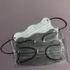 A NOSOTROS. Nueva Moda Forma de Mariposa Estilo Universitario Color Morandi Mascarilla Desechable Ola de Nube Mascarilla ins