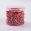 Chinchetas con Forma de Macaron, 200 Piezas, Chinchetas para Corcho, Chinchetas Coloridas para Pared de Fotos Hecha a Mano DIY, Pines con Cabeza Grande