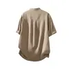 Camiseta Polo Versátil de Manga Curta Estilo Japonês Soltinha Verão Marca Tendência Modelo Novo 2026 Controle de Preço Masculino 98