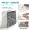 12/24 Piezas de Adhesivos de Pared de Mármol Transfronterizo Engrosados Ventas Directas de Fábrica Adhesivos Deflectores a Prueba de Aceite para Cocina Adhesivos para Renovación de Cocina