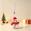 Colgante de Mochila Navideño Lindo Muñeco de Papá Noel Juguete de Peluche Regalo Venta al por Mayor Llavero de Dibujos Animados Adorno