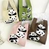 Bolsa de Tricô Panda Personalizada da Série Tesouro Nacional, Bolsa Fofa, Lembrança de Viagem Panda, Personalização de Bolsa da Moda Nacional