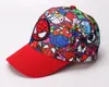 Comercio exterior gorra infantil caricatura caricatura gorra de béisbol 2023 primavera y verano nuevo protector solar gorra de spiderman venta al por mayor G224