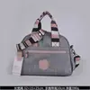 K1006 Bolso de Hombro Cruzado para Mujer Estilo Coreano Bolso de Tela de Nylon Impermeable