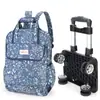 Bolsa de carrito universal de gran capacidad, lona impermeable, bolsa de viaje para distancias largas y cortas, bolsa de carrito para equipaje de mano de 20 pulgadas, unisex