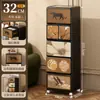 Caja de Almacenamiento para Ropa y Colchas del Hogar, Estilo Vintage de Lujo Ligero, Organizador de Almacenamiento de Gran Capacidad con Ruedas, Gabinete de Almacenamiento Apilable