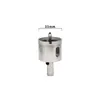 Broca para Vidro com Ponta de Diamante Soldada com Abridor Central de Posicionamento Preciso Galvanizada para Azulejo de Cerâmica Vidro Mármore