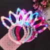 Tiara Orelhas de Coelho Luminosas Varinha de Fada Orelhas de Gato com Flash Tiara Mickey Presente de Empurrar no Chão Presente Barraca Mercado Noturno