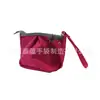 Bolsa de Dumpling de Poliéster de Color Caramelo Simple Bolsa Cosmética con Cremallera de Tela Oxford Bolsa de Almacenamiento de Viaje LOGOTIPO Imprimible