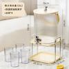 Hervidor de Agua Fría de Lujo Ligero para Comercio Exterior Transfronterizo con Grifo Juego de Hervidor de Agua Hervidor de Agua Fría Doméstico de Gran Capacidad Cubo para Bebidas de Té de Frutas