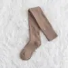 Meias femininas meias 3/4 cor sólida tubo alto grossas Terry algodão quente meia panturrilha ins tendência meias de inverno atacado