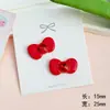 Doce Frio Diamante Laço Acrílico DIY Acessórios Capa de Celular Patch para Pendurar no Carro Material para Acessórios de Cabelo