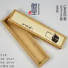 Caixa Pequena de Bambu Nano Caixa de Madeira Deslizante Caixa de Palito de Dente de Madeira Portátil Caixa de Armazenamento Universal de Bambu Estojo de Junco
