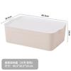 Caja de Almacenamiento Gruesa Estilo Coreano Organizador de Cajón Grande con Tapa Caja de Almacenamiento de Plástico Caja de Almacenamiento para Ropa Armario Artículos Varios