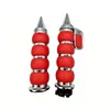 Acessórios para motocicleta adequados para guidões retro Harley 25mm/22mm manoplas de guidão modificadas com pontas afiadas e manoplas de assistência grandes