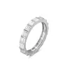 Anillo de Diamante Europeo y Americano Estilo Frío Femenino Moda Simple Diseño de Nicho Sentido Anillo Joyería Personalidad Simple Alto Sentido