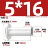 GB873 remache de aluminio cabeza plana grande remache semitubular cabeza semirredonda remache hueco cabeza redonda M2M2.5M3M4M5M6