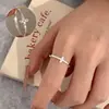 Anillo de Mariposa con Circonita Dulce para Mujer, Diseño de Nicho, Anillo Exquisito y Versátil para el Dedo Índice, Anillo de Alta Gama y Elegante para Mujer