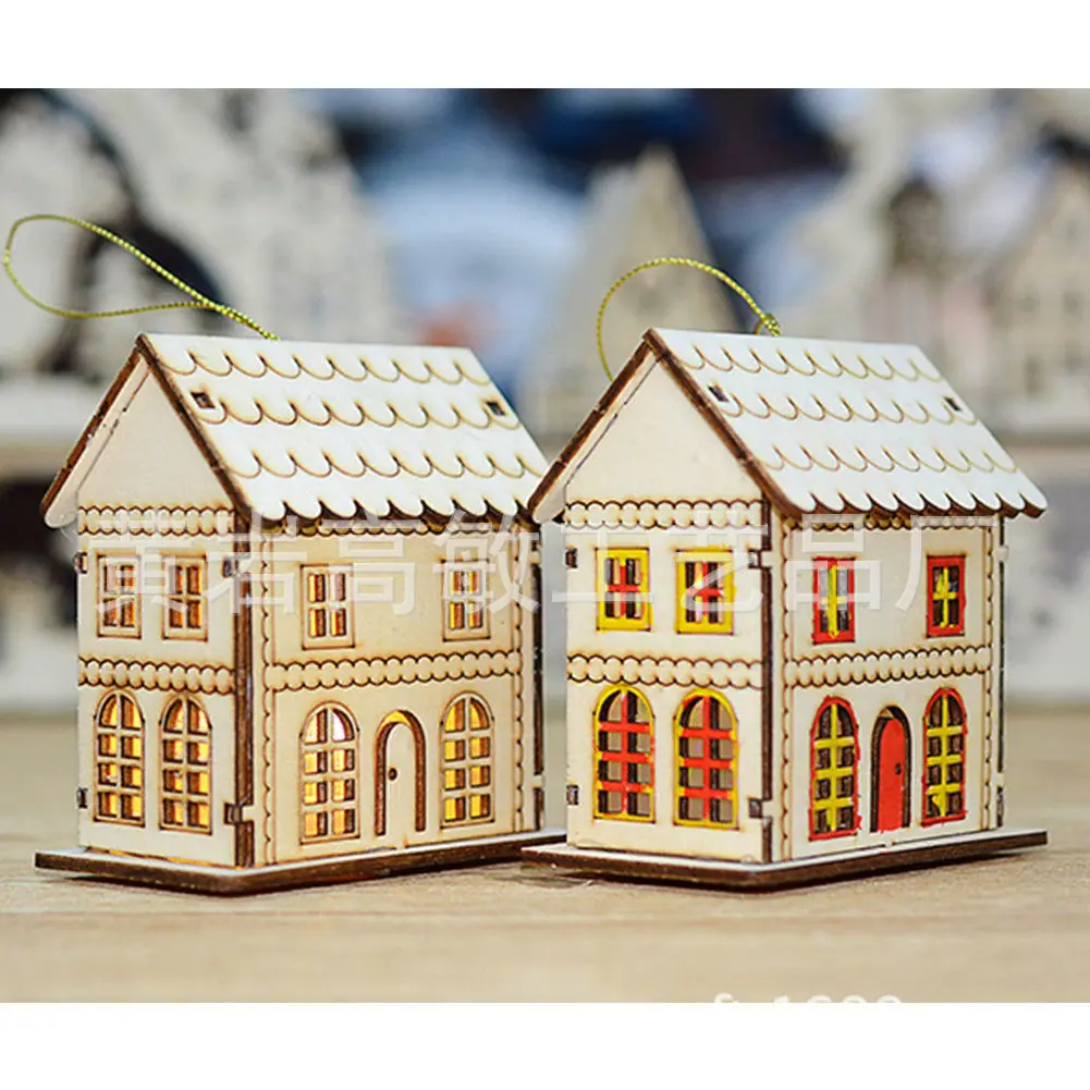 LED-Log-Cabin-Pendant-Creative