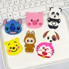 Stitch, Piglet, Oso Fresa, Cachorro de Goma Suave de PVC Accesorios DIY Amuletos para Funda de Teléfono, Amuletos para Zapatos, Imanes para Refrigerador